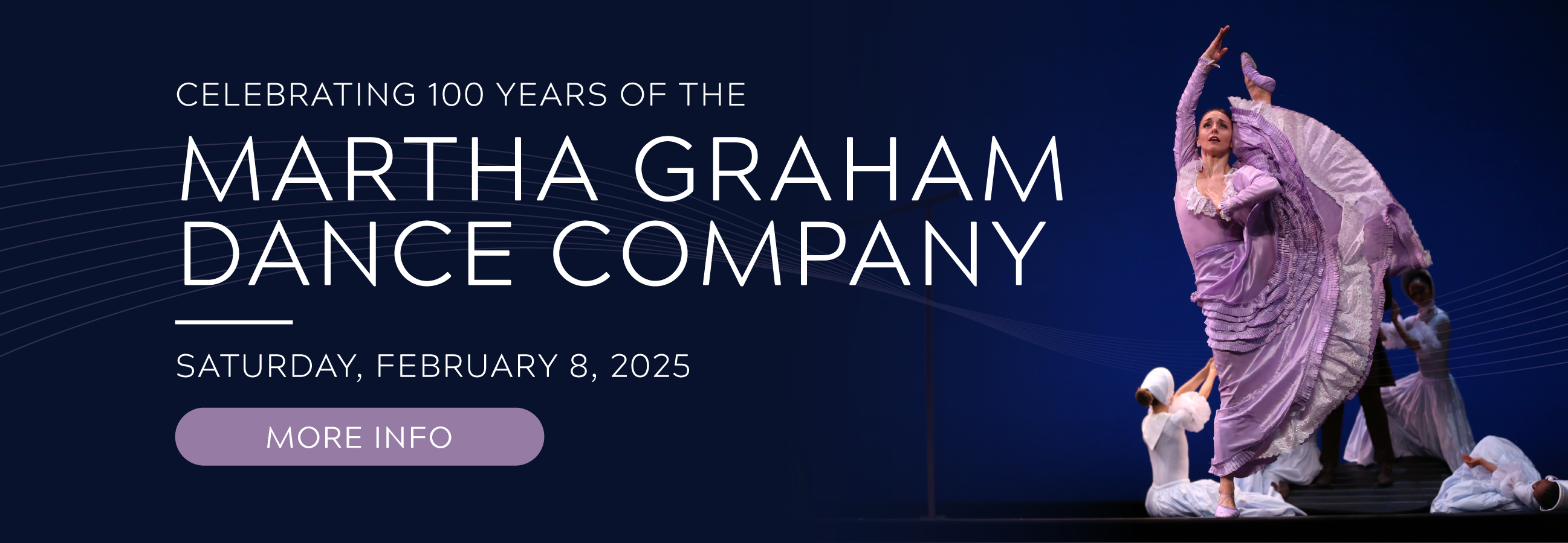 Martha Grham Dance COmpany to perform at The McKnight Center on February 8, 2025.