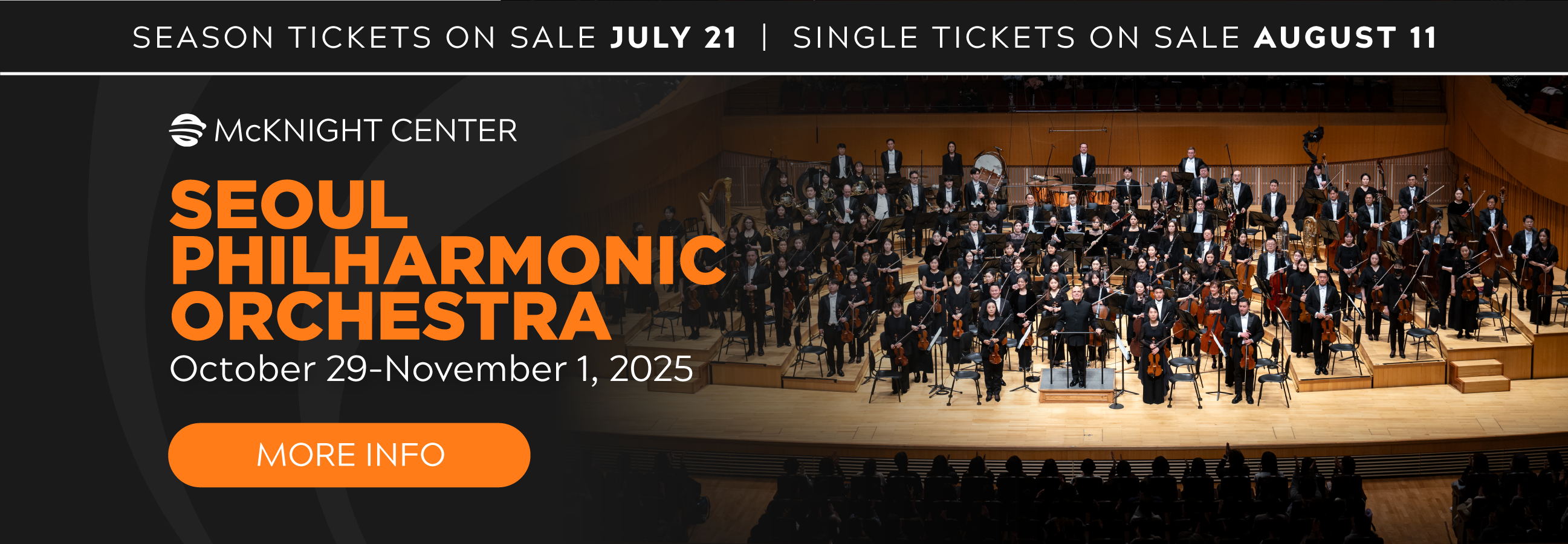 Seoul Philharmonic Orchestra: October 19 - November 1, 2025