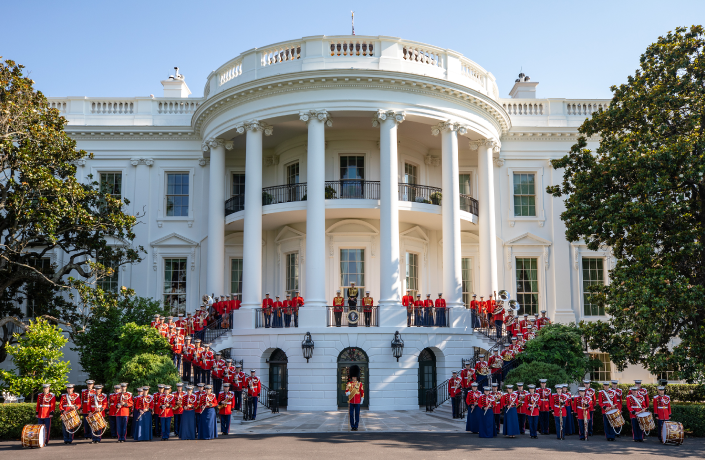 An image of the United States Marine Band